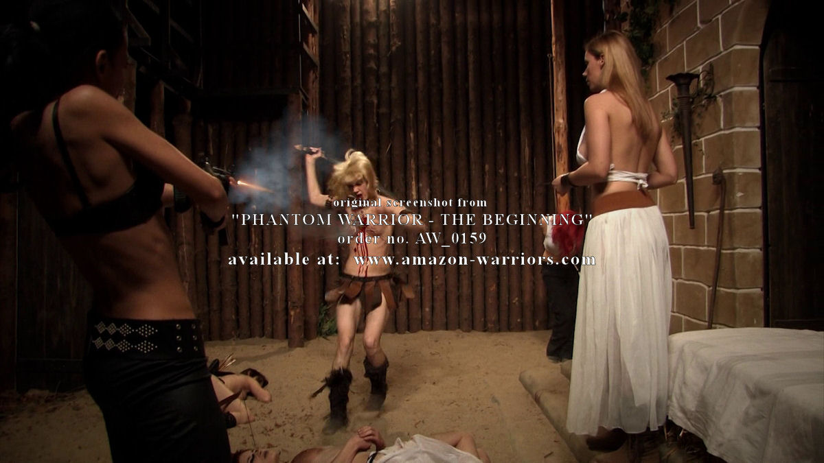 several machinegun-shootings with full blood FX!