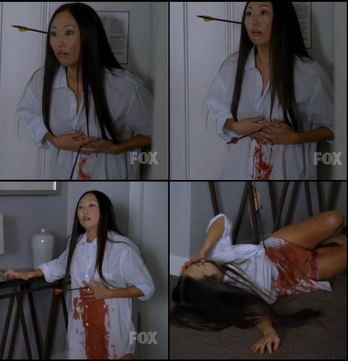 House shoots hooker in stomach with arrow.JPG